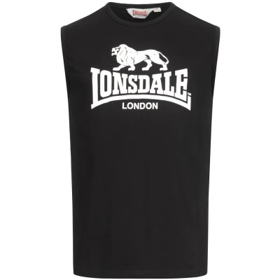 Abbildung von Lonsdale Men&#039;s CLOPTON T Shirt, Black/White, 3XL