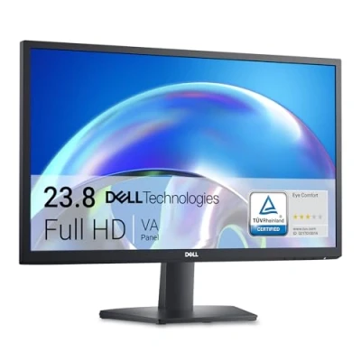 Abbildung von Dell SE2425H 24 Zoll Full HD (1920x1080) Monitor, 75Hz, VA, 5ms, VESA (100x100mm), HDMI, VGA, 3 Jahre Garantie, Schwarz