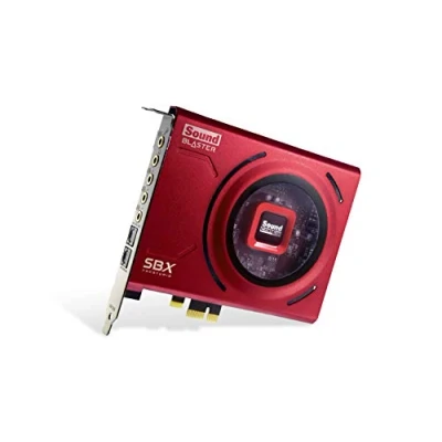 Abbildung von Creative Sound Blaster Z SE Interne PCI e Soundkarte und DAC, Kopfhörerverstärker, 116 dB SNR, Discrete 5.1/Virtual 7.1 Surround, Dolby Digital, DTS