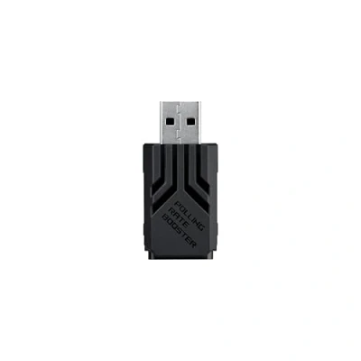 Abbildung von ASUS ROG Polling Rate Booster Black (für Gaming Maus und Tastatur, kabellose kabelgebundene Pollingraten von bis zu 8000 Hz, SpeedNova, verbesserte Synchronisation mit Monitoren, schwarz)