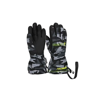 Abbildung von Reusch MAXI RTEX XT Unisex Fingerhandschuh, Größe: 4, Black grey camou