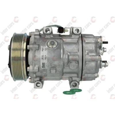 Abbildung von NISSENS 89143 Kompressor SD7V16 12 PAG 46 R 134a VOLVO: V50, C30, S80 II, FORD: KUGA 1, Focus 2 Kombi, C Max