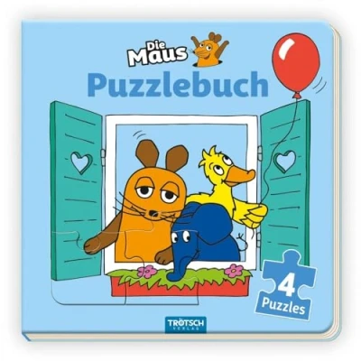 Abbildung von Trötsch Die Maus Puzzlebuch: Kinderbuch Beschäftigungsbuch Entdeckerbuch Puzzlebuch
