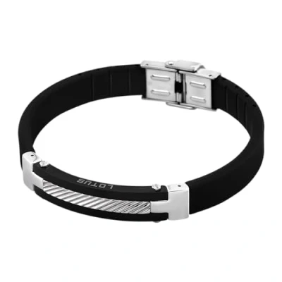 Abbildung von LOTUS STYLE Armband LS1522 2/2 Men In Black Edelstahl 189.00 mm für Herren
