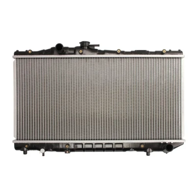 Abbildung von NRF 516712 Kühler, Motorkühlung Aluminium 668 327 16 Kühlrippen gelötet TOYOTA: Carina 2 Limousine