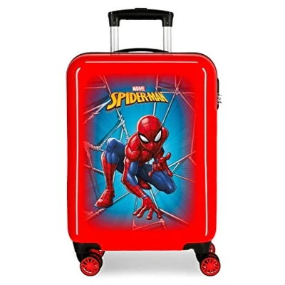 Abbildung von Marvel Spiderman Black Kabinenkoffer Rot 37x55x20 cms Hartschalen ABS Kombinationsschloss 34L 2,6Kgs 4 Doppelräder Handgepäck