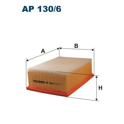 Abbildung von FILTRON AP 130/6 Luftfilter 82 168 247 Filtereinsatz für staubreiche Einsatzbedingungen PEUGEOT: 307 SW, Hatchback, CC