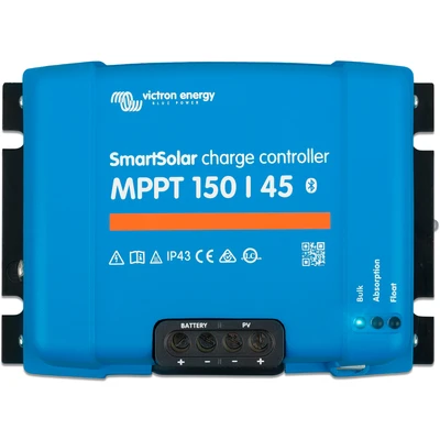 Abbildung von Victron Energy SmartSolar MPPT 150V 45 Amp 12/24/36/48 Volt Solar Laderegler (Bluetooth)