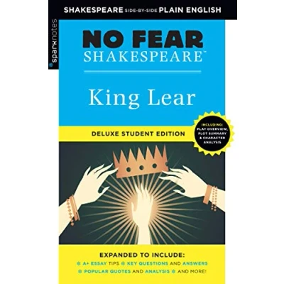 Abbildung von King Lear: No Fear Shakespeare Deluxe Student Editions Side By Plain English Volume 3 (No Shakespeare, 3, Band 3)