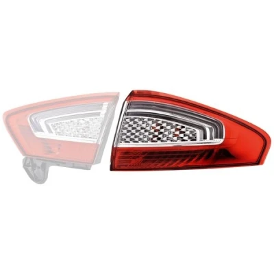 Abbildung von HELLA 9EL 354 997 041 Rückleuchte rechts äusserer Teil LED, PY21W mit Glühlampe, ohne Lampenträger FORD: MONDEO 4 Stufenheck