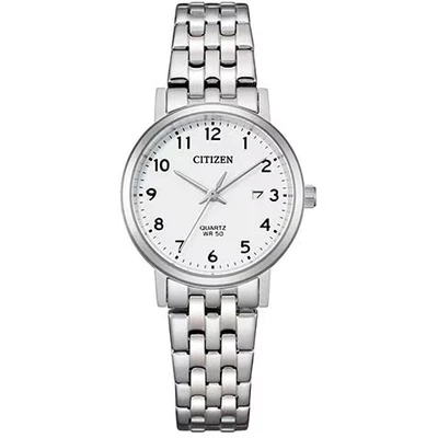 Abbildung von Citizen Damen Analog Quarz Uhr mit Edelstahl Armband EU6090 54A