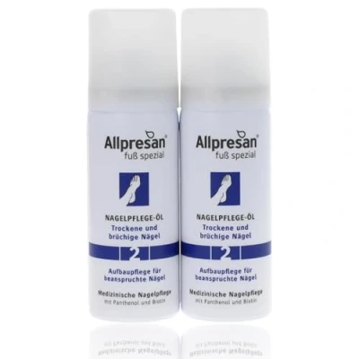 Abbildung von Allpresan Fuß spezial Nr. 2 Nagelpflege Öl für trockene und brüchige Nägel, 50 ml (2er Pack)