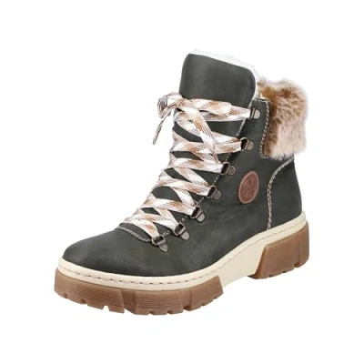 Abbildung von Rieker Snowboot/Winterstiefel foreststeppesmahogany, Damen, Größe: 36, Forest steppes mahogany Schuhe