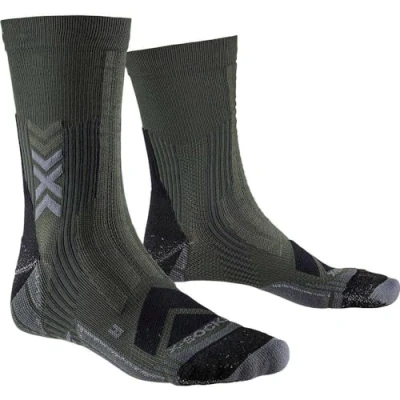 Abbildung von X Socks Hike Expert Silver Crew Wandersocke Grün Mann Grösse 45 47