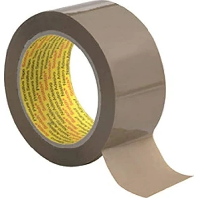 Abbildung von Scotch 3739B506 Verpackungsklebeband 3739, 50 mm x 66 m, 0,056 mm, Braun (6 er Pack)