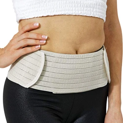 Abbildung von NEOtech Care 3 in 1 Bauchgurt für Schwangerschaft und nach der Geburt zur Stützung von Bauch Becken (Beige, XL)