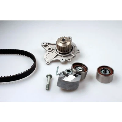 Abbildung von HEPU PK77631 Wasserpumpe + Zahnriemensatz mit Spannelement 123 HYUNDAI: Trajet, Santa Fe I