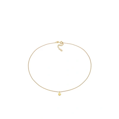 Abbildung von Elli Basic COIN Halskette goldcoloured, Damen, Größe: 36, Gold coloured