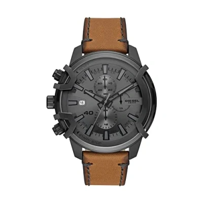 Abbildung von Diesel Herren Griffed Chronograph, Gehäusegröße 46 mm, Edelstahluhr