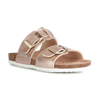 Abbildung von Geox Jungen Mädchen Adriel Girls Sandal, Rose Gold Dark, 24 EU
