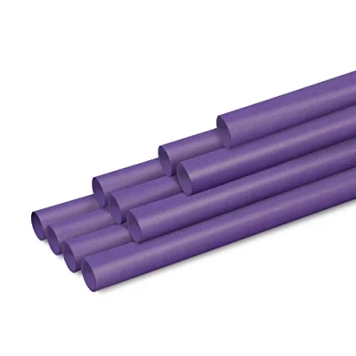 Abbildung von Clairefontaine 95711C Karton mit 10 Rollen gerilltes Kraftpapier 65g, 3mx0,70m, Violett, 1