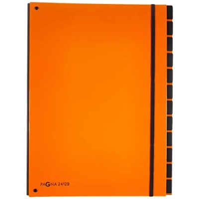 Abbildung von Pagna Pultordner 12 teilig, orange