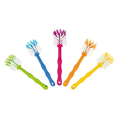 Abbildung von Wundermix Mixtopf Spülbürste für Thermomix (5er Set) Reinigungsbürste Mixtöpfe wie Thermomix, Monsieur Cuisine, Bosch Cookit Robuste Bürste mit Nylon Borsten Spülbürsten