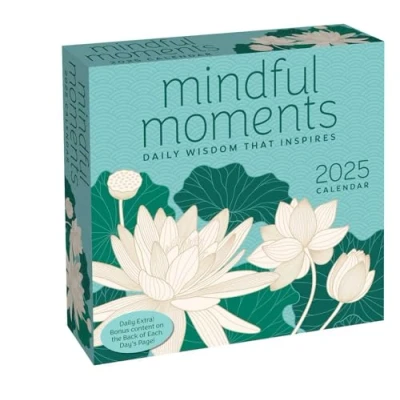 Abbildung von Mindful Moments 2025 Day to Calendar: Daily Wisdom That Inspires