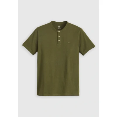 Abbildung von Levi&#039;s® Henleyshirt, mit Logo Stickerei