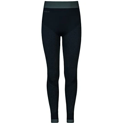 Abbildung von odlo Performance Unterhose lang für Kinder, Größe: 140, Black graphite grey