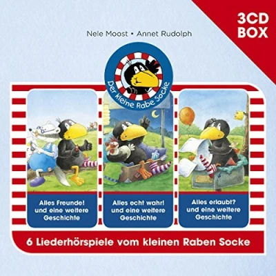Abbildung von Der Kleine Rabe Socke 3 CD Hörspielbox Vol.1