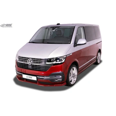 Abbildung von RDX Frontspoiler VARIO X für T6.1 (für werkseitig lackierte und unlackierte Stoßstange) Frontlippe Front Ansatz Vorne Spoilerlippe, Unlackiert
