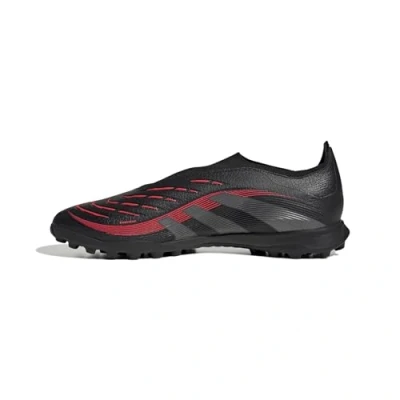 Abbildung von adidas Performance Predator League Laceless TURF Fußballschuh Multinocken, Herren, Größe: 44, Core black/grey four/lucid red Schuhe