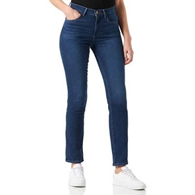 Abbildung von Wrangler Jeans Slim Fit, Damen, Größe: 31x32, Authentic love