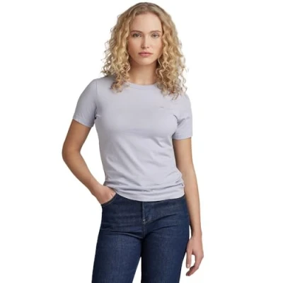 Abbildung von G Star RAW Damen Core Slim r t wmn, Grau (Icelandic Blue D23793 4107 G081), XS