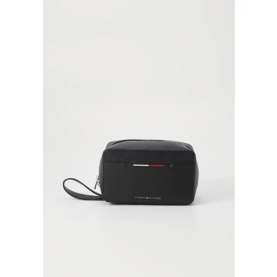 Abbildung von Tommy Hilfiger Central Washbag Kosmetiktasche, Herren, Größe: One Size, Black