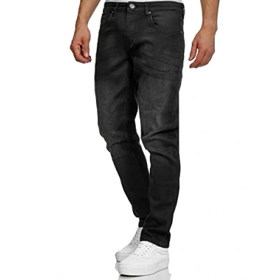Abbildung von Tazzio Jeans Straight Leg, Herren, Größe: 42xL34, Schwarz