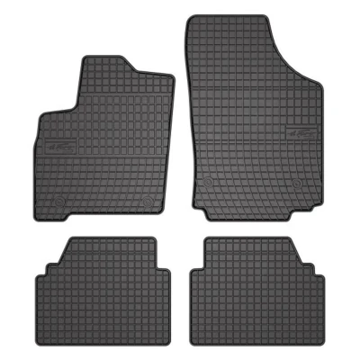 Abbildung von FROGUM 543015 Fußmattensatz Gummi vorne und hinten 4 schwarz Maßgefertigt OPEL: Meriva B