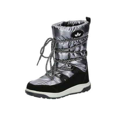 Abbildung von Lico Jungen Mädchen Anabel Winterstiefel, Silber/Schwarz, 28 EU