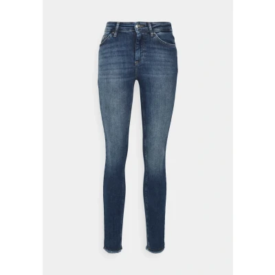 Abbildung von ONLY Onlblush MID Ankraw Jeans Skinny Fit, Damen, Größe: Sx30, Medium blue denim