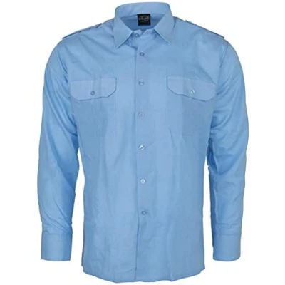 Abbildung von Mil Tec Unisex Hemd 10931011 Hemd, Hellblau, S EU