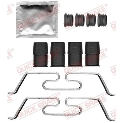 Abbildung von QUICK BRAKE 109 0090 Zubehörsatz, Scheibenbremsbelag LAND ROVER: Range Rover Velar, VOLVO: XC60 I, VOLKSWAGEN: Touareg III
