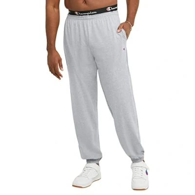 Abbildung von Champion Herren Trainingshose Sweathose aus Jersey mit Geschlossener Unterseite, Oxford Gray 407q88, M