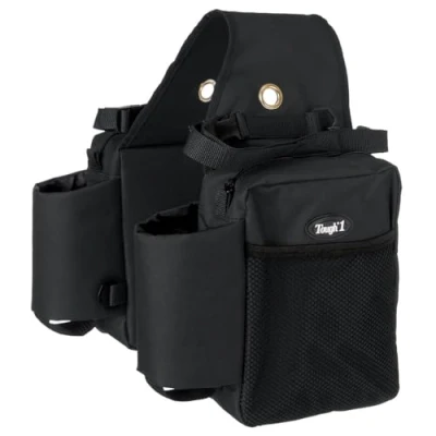 Abbildung von Tough 1 Satteltasche für Trinkflaschen, Nylon, Schwarz
