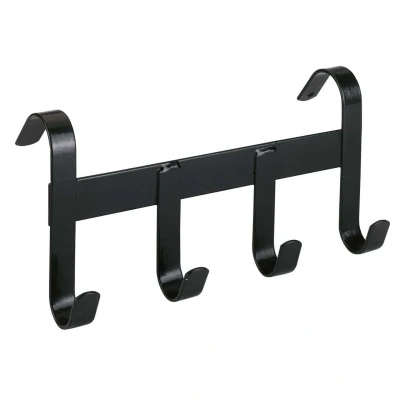 Abbildung von Kerbl Trensenhalter mit 4 Haken, Schwarz