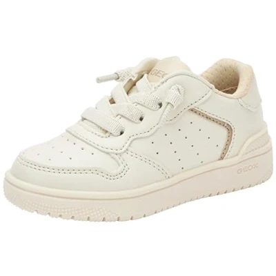 Abbildung von Geox J Washiba G D Sneaker low für Kinder, Größe: 31, Light ivory Schuhe