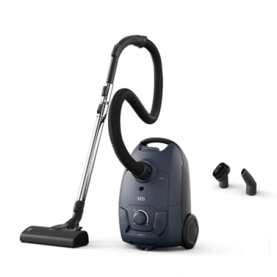 Abbildung von AEG Bodenstaubsauger »CLEAN 5000 (AB51C1DB)«, 750 W, mit Beutel, hohe Saugleistung, AllFloor Bodendüse, 37 % Recyclingkunststoff