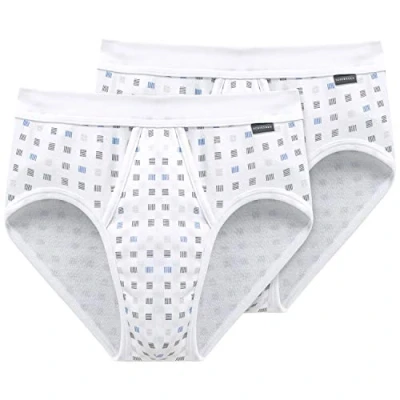 Abbildung von Schiesser 2 PACK Slip, Herren, Größe: Medium, Weiss