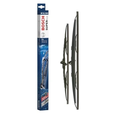 Abbildung von Bosch Automotive Scheibenwischer Super Plus Spoiler SP21/19S, Länge: 530mm/475mm − Set für Frontscheibe Nur Rechtslenker Fahrzeuge (UK)