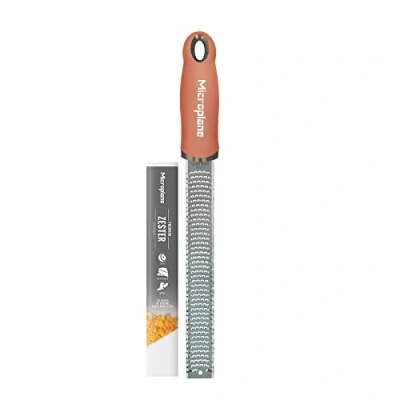 Abbildung von Microplane Premium Classic Reibe Zester Zimt Orange